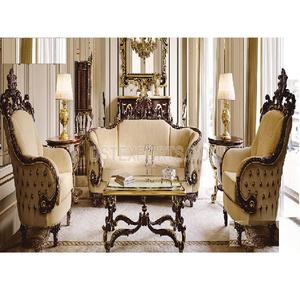 Juego de Sofás Modernos para Sala de Estar, Hechos a Mano con Madera de Teca Contemporánea, con Tamaño Personalizable - DSTEXPORTS - Product Image 1