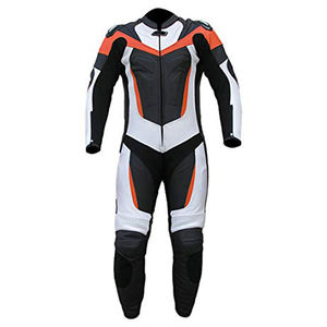 Combinaison de course de moto Alpinestar Combinaison une pièce en cuir de vachette Combinaison de course de moto pour hommes avec design personnalisé - Product Image 3
