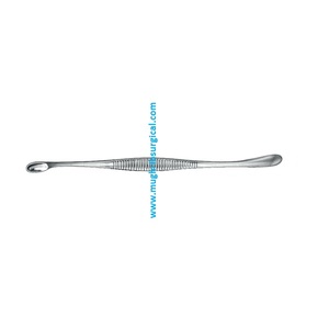 Volkmann Bone Curette Double-ended Oval 14 cm Surgical Instruments Manufacturer and Exporter - Product Image 2