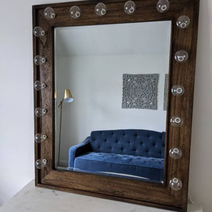 ของตกแต่งบ้านสินค้าแฮนด์เมดคุณภาพสูงกระจกติดผนังหรูหรา - Product Image 1