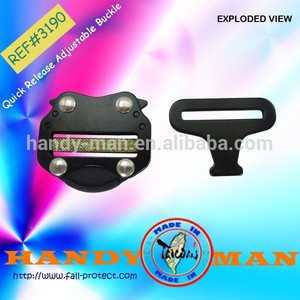 Hebilla de liberación de acero para arnés de bolsa - Product Image 4