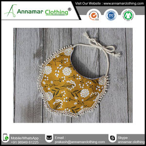 Baberos de marca privada de diseñador, Bandana de algodón para bebé - Product Image 3