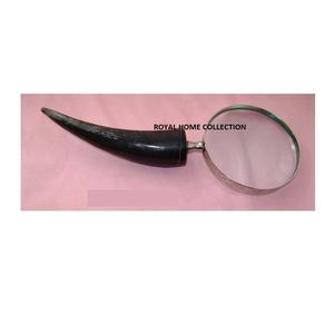 Vente chaude facile à transporter de poche classique Animal corne forme loupe nautique vente entière loupe optique bifocale - Product Image 3
