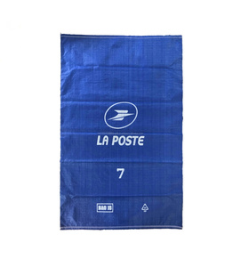 Bolsas tejidas de PP personalizadas con cordón de gran tamaño para residuos de basura con logotipos personalizados - Product Image 6