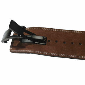 Ceinture en cuir de levage de poids, levier d'entraînement de gymnastique, fabricants de sangles de levage de puissance - Product Image 1