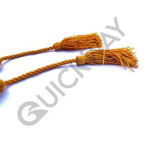 Bugle Ceremonial Stewart Bugle Cord Personalizado Color dorado Mejor uniforme ceremonial Stewart Bugle Cord - Product Image 1