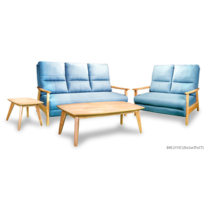 Sofá BAS2173A para Sala de Estar, Muebles Modernos de Lujo para el Hogar, Sofá de Tela, Sillones 3+2+1, Silla con Respaldo Reclinable, 3 Plazas - Product Image 1
