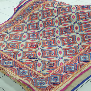 Écharpe en viscose imprimée de style vintage de haute qualité pour femmes avec un tissu doux et confortable et élégant - Product Image 1