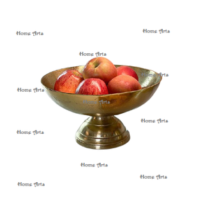 Frutero de Latón Martillado para Servir Frutas y Dátiles, Tamaño y Forma Personalizados, Frutero para Fiestas de Alta Calidad - Product Image 3