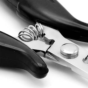 Kit de herramientas de extensión de cabello de micro anillo de salón profesional, alicates reutilizables de acero inoxidable y silicona - Product Image 6