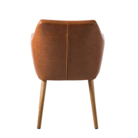 Chaise de salle à manger moderne de luxe en bois, légère, avec revêtement en cuir et tissu, pour la maison, le bureau, le bar, le salon, bleu océan CH-122021