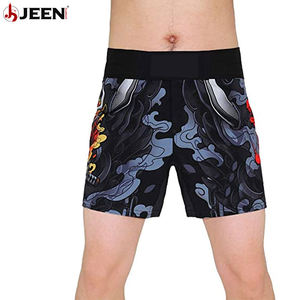 บริการ OEM ผู้ชาย MMA กางเกงขาสั้นมวยศิลปะการต่อสู้กางเกงขาสั้นคุณภาพดี MMA กางเกงขาสั้น - Product Image 4