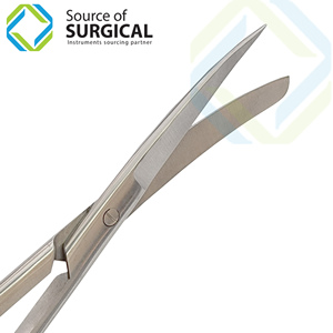 Tijeras de vendaje médico de acero inoxidable de alta calidad, Instrumentos dentales SH BL CV con tijeras de operación de hoja afilada - Product Image 4