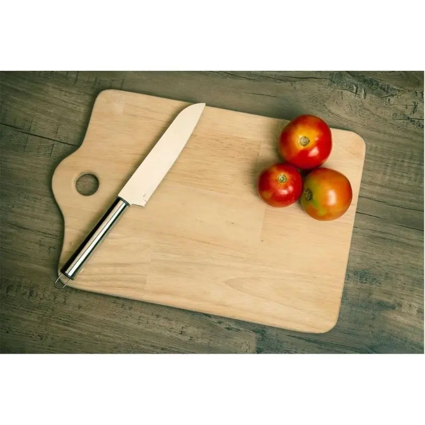 Nuovo tagliere per tagliere quadrato in legno vegetale per cucina verdura frutta tagliere quantità all'ingrosso