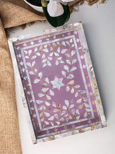 ชุดถาดถาดมุกโบราณถาดของขวัญตกแต่งบ้านแปลกใหม่พร้อมกล่องเปลือกหอยออกแบบได้เองสำหรับการตกแต่งบ้านที่ไม่เหมือนใคร - Product Image 2