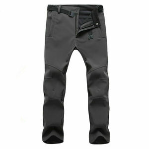 Men's <b>Winter</b> Pants Thick Warm Cargo Pants Casual Fleece Fabric Custom Made Breathable Material Cheap Price <b>Trouser</b> Pants - Product Image 3