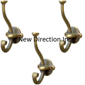Latest Design Aluminium Metal <b>Wall</b> <b>Hook</b> Unique Style Antique Finishing Ceiling <b>Wall</b> Mounted <b>Coat</b> <b>Hooks</b> <b>Wall</b> Hanging <b>Hooks</b> - Product Image 2