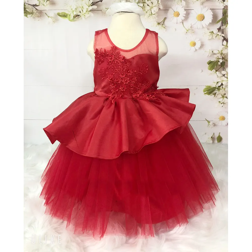 Großhandel Kinder Kleid lange Party Hochzeit Abend Prom Kleid Party Kleid für Mädchen