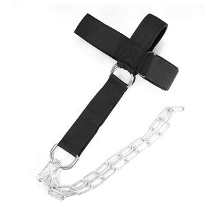 Cinturón de ejercicio de fuerza para levantamiento de pesas, correa de cadena, arnés para cuello y cabeza - Product Image 3