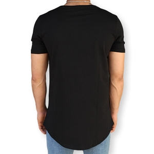 Camiseta blanca de gran tamaño con cuello redondo para hombre, ropa informal 100% de algodón, nuevo estilo, alta calidad, oferta al por mayor, 2023 - Product Image 6