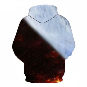 High Quality 3D Printed <b>Zip</b> Gym <b>Hoodie</b> for Men and <b>Women</b> Winter Use Made of Polyester/Cotton - Product Image 2