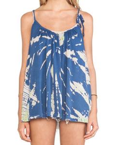 Nouveau designer vêtements de sport pour femmes été respirant Tie Dye Beach tunique haut pour les fêtes de plage et le plaisir - Product Image 3