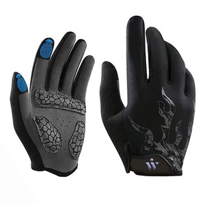 Guantes de ciclismo impermeables para hombre y mujer, Manopla con estampado de silicona para mantener el calor, de la mejor calidad - Product Image 5