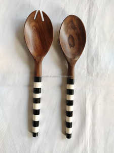 Cuchara de madera con logotipo personalizado, calidad de exportación, degustación de madera, ecológico, utensilios de servicio para hornear - Product Image 6