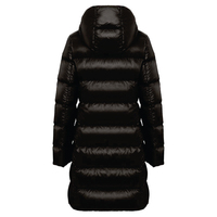 Vestes matelassées en toile unisexes pour l'hiver, service OEM, grandes tailles, poches avant, col montant, imperméables, réversibles, coupe-vent