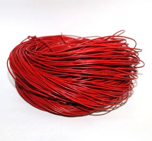 Genuine Leather Round Cords-Multi Color Eco-Friendly 1-3mm Thickness for Jewelry DIY Shoe Laces & Crafts (100m <b>Rolls</b>) - Product Image 5