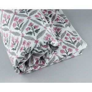 Bloc imprimé à la main 100% coton, tissu léger, bloc à main, beau tissu - Product Image 4