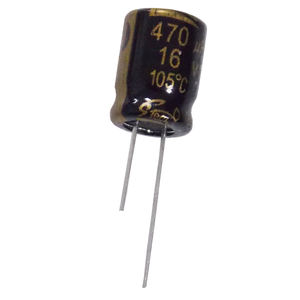 ไต้หวันผู้ผลิตอลูมิเนียมตัวเก็บประจุด้วยไฟฟ้า,เรเดียล470UF 16V - Product Image 1