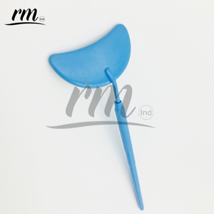 Half Moon Lash Extension <b>Mirror</b> Eyelash Application Accessories <b>Makeup</b> Tool Stainless Steel Matte Finishing Professional Quality - Product Image 6