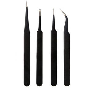 Pinzas de extensión de pestañas de la mejor calidad, producto de belleza superior del fabricante y proveedor de Pakistán, oferta al por mayor - Product Image 1