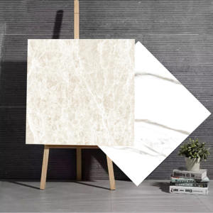 Tendance marbre résistant à l'usure épaisseur 6mm 1200x1200mm carreaux de sol en porcelaine de stationnement pour hôtel sept étoiles. - Product Image 4