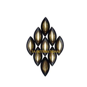 Huckleberry ตกแต่งบ้านและสำนักงานศิลปะการออกแบบใบใบ Huckleberry ติดผนังโบราณตกแต่งบ้านและสำนักงานรูปทรงที่ไม่ซ้ำกัน5รูปวงกลม - Product Image 5