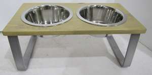 Bol pour chien en acier inoxydable 100%, avec support en fer, design Unique, personnalisé, vente en gros depuis l'usine - Product Image 6