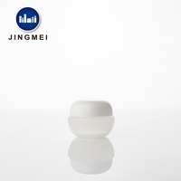 Mini pot de baume à lèvres en plastique PP de 3ml Six pots en plastique de taille de voyage pratiques de couleurs différentes
