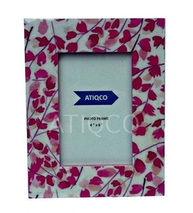 Stylish Modern Indian Handicraft Wood <b>Frames</b> Unique Geometrical Prints with Classical Touch Unique Designs for Tables - Product Image 4