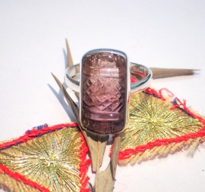 Anneaux en argent 925 de style ethnique, éternité vermeil, pierres précieuses naturelles émeraude et tourmaline, pour fiançailles et mariage, éternité vermeil - Product Image 4