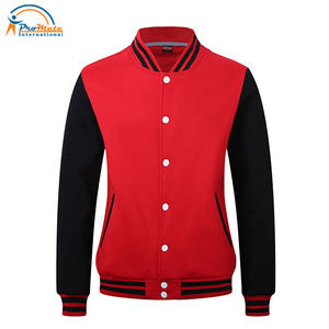 Chaquetas de Invierno de Béisbol Personalizadas al por Mayor, de Poliéster/Algodón, con Letras Universitarias Bordadas, de Alta Calidad - Product Image 6