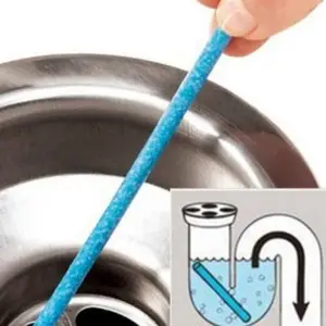 Household Sewer Dredging Pipe Tubing Decontamination Stick Sewer Cleaning Rod# 