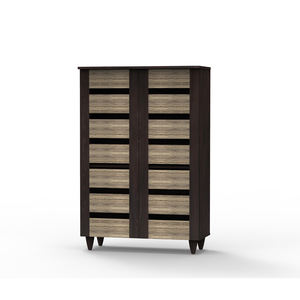 ตู้รองเท้าไม้หลายชั้นมีระดับทันสมัยประหยัดพื้นที่ในบ้านที่มีคุณภาพสูงโซลูชันสำหรับการจัดเก็บที่เรียบง่ายห้องนั่งเล่นสำหรับ - Product Image 3