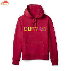 Sweat à capuche pour homme de haute qualité, personnalisé avec logo en chenille brodée, respirant et coupe-vent - Product Image 5