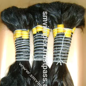 Хорошая текстура 2025 горячая Распродажа объемные волосы 100% Необработанные Оптовая цена хорошее качество натуральные волосы из Индии в ченнаи