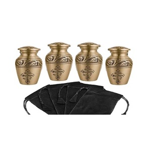 Urna de recuerdo hecha a mano, Etiqueta Privada, decoración de Santa Cruz, grabado de cremación a precio asequible - Product Image 1