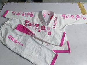 Kimono Profesional de Jiu Jitsu Blanco Liso / Bjj / BJJ Personalizado Azul para Hombre, Uniforme Brasileño de Jiu-Jitsu - Product Image 5