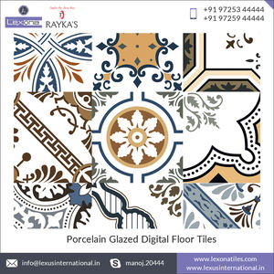 Motif riche Poli 600X600mm Émaillés En Porcelaine Carreaux Numériques pour le Plancher de la Chambre - Product Image 3