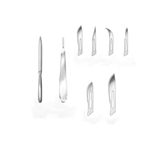 มีดเครื่องมือผ่าตัดเข็มและมีดผ่าตัดจับ Collin Scalpel ด้ามจับที่ออกแบบตามหลักสรีรศาสตร์ด้ามจับสแตนเลส