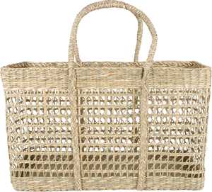 Sac à main pour femme en jonc de mer toutes saisons sac de plage tendance deux sangles en paille livraison rapide prix compétitif fabriqué au Vietnam - Product Image 4